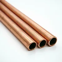 Труба медная круглая бесшовная для воды и газа 8х0.6 мм Cu-DHP ГОСТ 32598-2013 купить в Ургенче