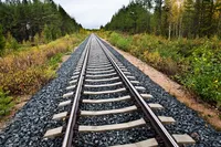 Рельсы железнодорожного пути