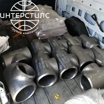 Стальной тройник равнопроходной 76 мм 10 мм 09Г2С ГОСТ 17376-2001 купить в Ургенче